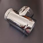 Twin Wall Stove Chimney Pipe 90 Degree Tee With Ceramic Fibers Insulation