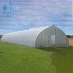 Polytunnel Zinc Steel Frame Greenhouse PE Membranes Covering
