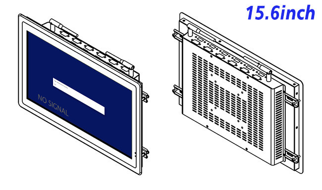15.6-Inch Embedded Display for Factory Automation and Equipment Monitoring