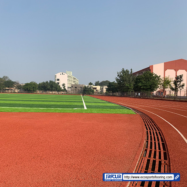 IAAF Standard Aging Resistance Athletic Track Surfaces UV-Resistance