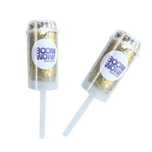 Quality Christmas Push Pop Confetti Poppers wholesale
