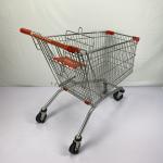 180L Q195 Steel Supermarket Shopping Trolley CE Certificate