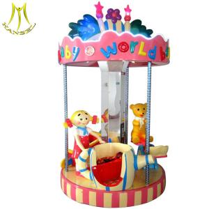 China Hansel  backyard carousel  merry go round carousel for sale amusement fairground  ride on sale