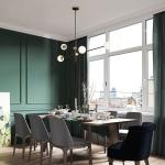 Magic Bean LED Chandelier American Simple Line Creative Personality Cosmet
