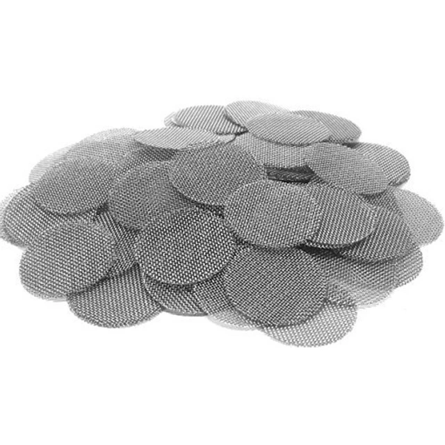 Pipe Filter Stainless Steel Brass Smoking Pipes Round Screen/Tube Smoker/Filter Tobacco
