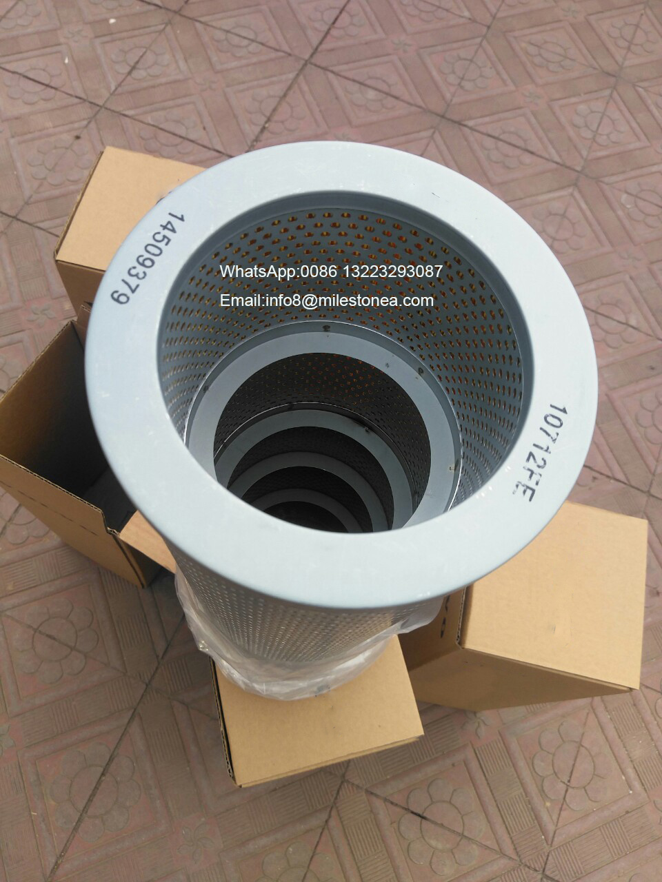 Excavator Hydraulic Construction Machinery Oil Filter PT9357 HF28978
