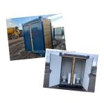 Flat Pack Container for Portable Outdoor Toilet Modified Shipping Container