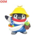OEM Factory Custom High Quality 3d Plastic Cartoon Characters, PVC Cartoon