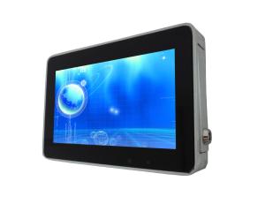 Quality Wall Mounted Digital Signage Displays 7'' Media Player USB Port SD Card Plug And Play wholesale