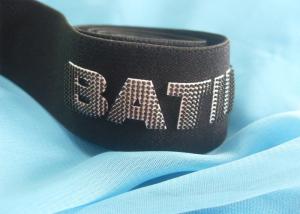 Quality Eco - Friendly Garment Use Screen Printed Clothing Labels 100% Silicone Material wholesale
