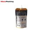 Stand Up Baby Food Pouches Aluminium Foil High Barrier Spout Top Protein Drink