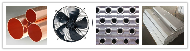 R22 R404a Refrigerant Cold Storage Evaporator Refrigeration System