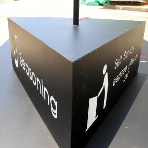 Quality Simple LED Advertising Light Box Square Light Box For Outdoor Advertising wholesale
