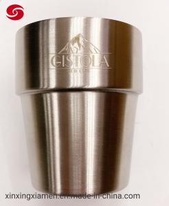 Quality Double Walled SUS304 Stainless Steel Mug Cup with Customized Laser Logo wholesale