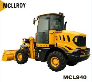 Quality Industrial Small Wheel Loaders , Front End Shovel Loader With 3500mm Dump 1.2m3 Bucket wholesale