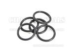 Water Tap Black NBR Rubber O Ring Seals Oil Resistant High Temp O Rings