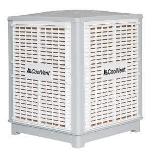 Quality IP64 14725 CFM Industrial Evaporative Cooler 4KG Down discharge wholesale