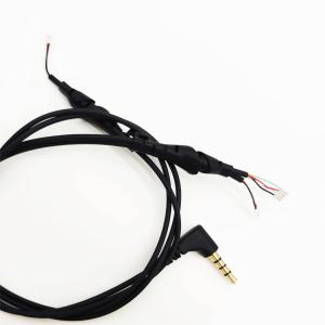 Quality Male 3.5mm Jack Audio Stereo Cable Custom 90 Degree Right Angle Elbow wholesale