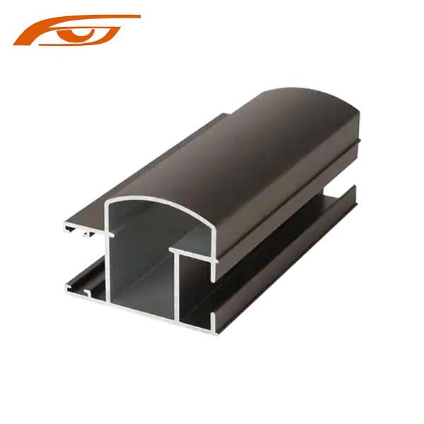Customized Special Shape Extruded Aluminum Profiles For Windows Doors Extrusion