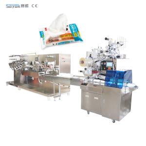 China ODM 30-80 Bags / Min Wet Wipe Production Line Wet Tissue Making Machine 3KW on sale
