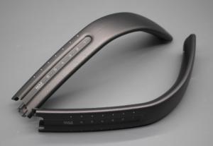 Quality Bendable Custom Aluminum Products 6061 Aluminum Extrusion Grey Color Smart Wearables wholesale