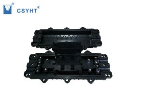 Quality Black 120FO Fiber Optic Closure , 4 Port Outdoor Fiber Optic Enclosures wholesale
