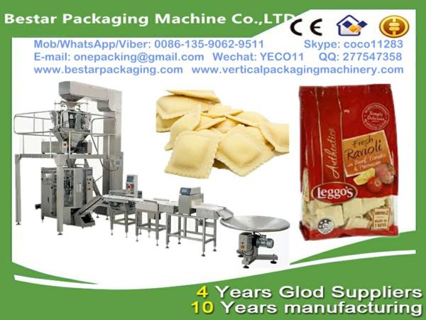 High efficiency frozen ravioli weighting & sealing machinery,frozen ravioli