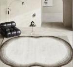 Simple Cashmere Living Room Carpet Rectangle Sofa Carpet 60*230cm