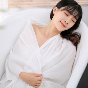 Quality Soft Absorbent Cotton 17.5x23.5cm 75GSM Disposable Bath Towel wholesale