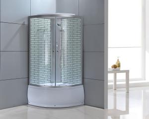 Quality 4mm 1000x1000x2150mm Wet Room Shower Enclosure Aluminum Frame wholesale