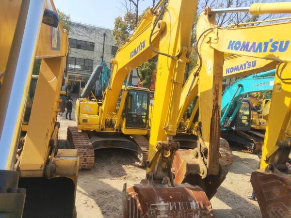 Used Hot Sales Komatsu Hydraulic Excavator PC220-7 for Construction Work, Track