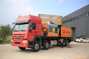 Quality Multifunctional Road Maintenance Equipment Double Conveyor Feeding ZZ3317N4667D1 wholesale