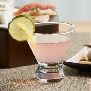 Quality 7oz 200ml Modern Stemless Cocktail Martini Glass wholesale