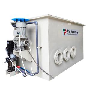 Quality Aquaculture RAS Fish Pond Micro Filtration Screen with Automatic Rotary Drum Filter wholesale