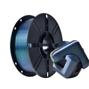 Quality 1.75mm 3D Printer PLA Color Change Filament Net Weight 1000g Green Purple wholesale