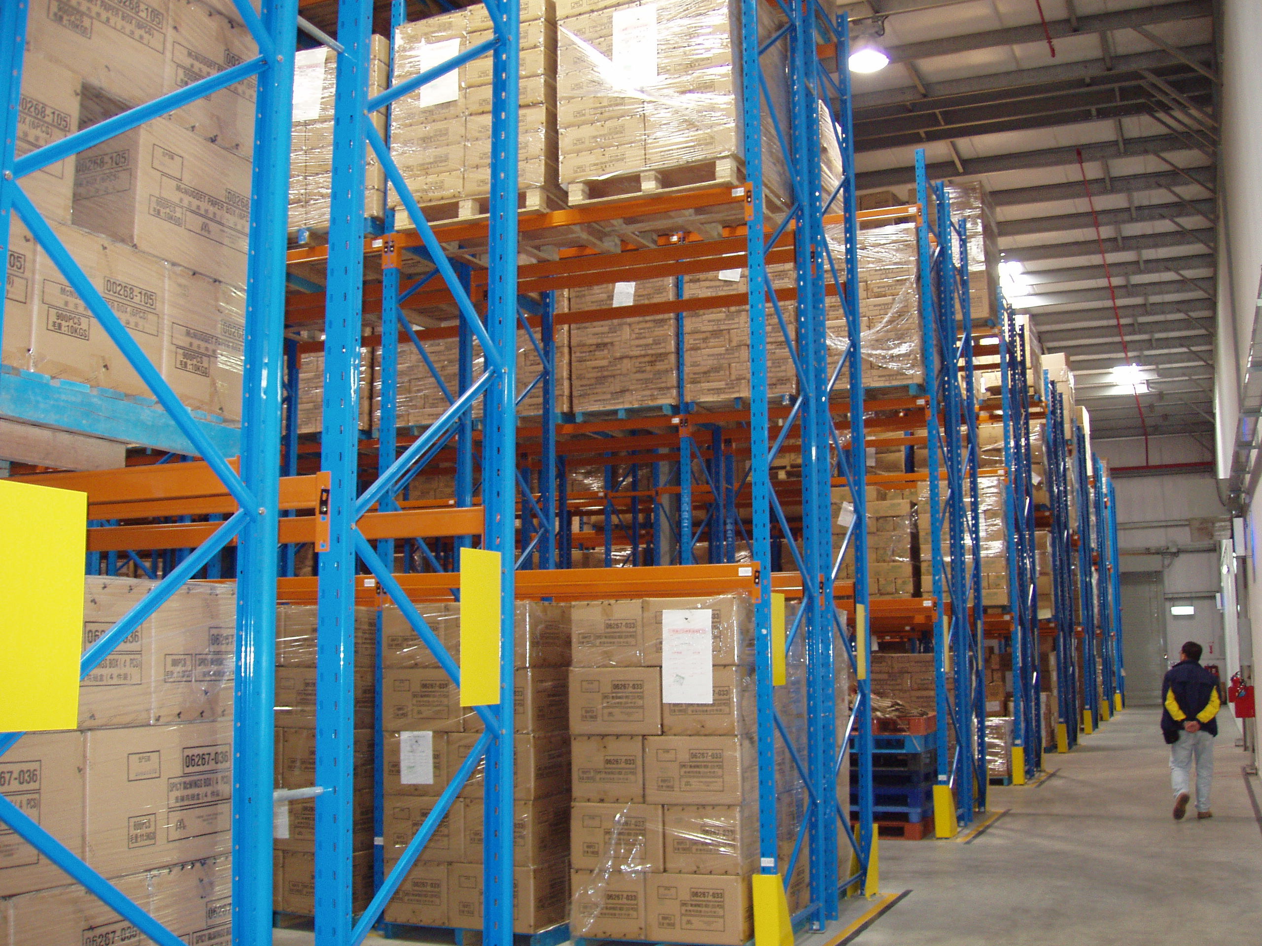 Warehouse Adjustable Heavy Duty Industrial Selective Pallet Rack Storage