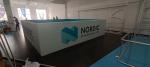 5ft 60in Round Fabric Hanging Banners From Ceiling Tension Fabric Displays
