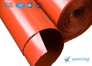 Quality 4mm Thickness Silicone Rubber Composite Glass Fiber Cloth wholesale
