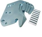 Universal Wood Bed Rail Hook Plates for Beds Frame Bracket Headboard Pin
