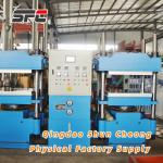 Rubber Duplex Curing Press with Customizable, Rubber Mat Hidraulic press