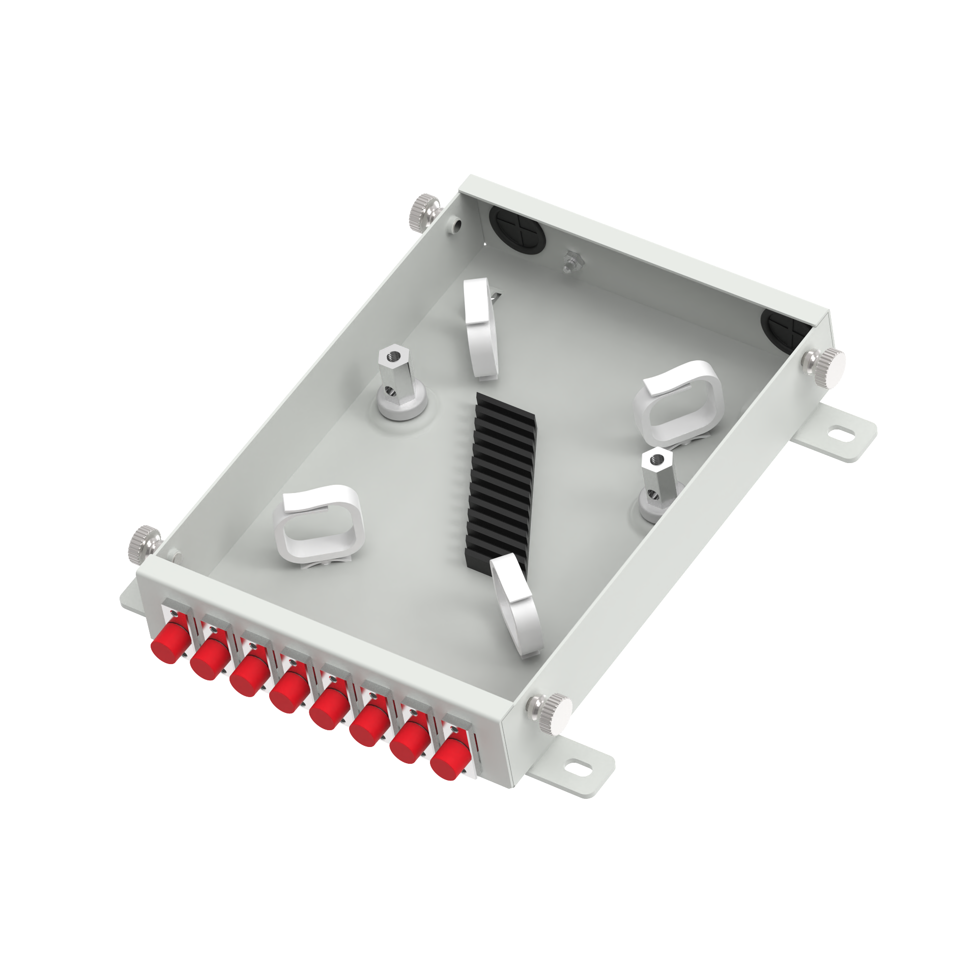 ODN Network FC UPC Type 8 Cores Fiber Optic FTTH Terminal Box for FTTX 5