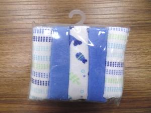 Quality 10 pk baby boy wash cloth,knitted terry wash cloth wholesale