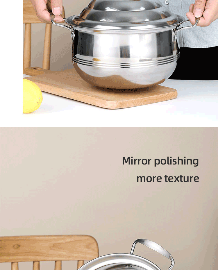 Amazon Top Seller Kitchen Cooking Cookware Multipurpose Colorful Stainless Steel Cookware Sets