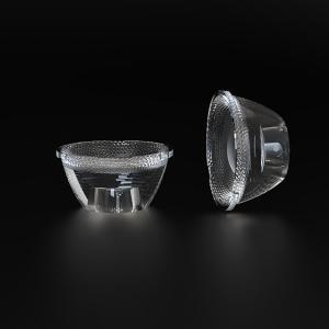 Quality Diameter 40mm upgrade hotel cut-off Lens PC material for wash wall lamp VA 50° anti-glare wholesale