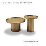 furniture accessory Stainless Steel Table, Round or oval table coffee table