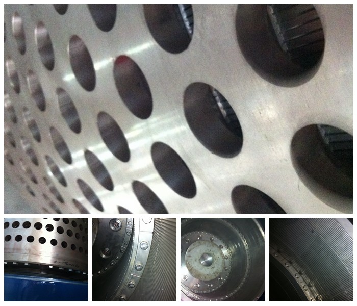 High Speed Salt Centrifuge Double Stage Crystal Pusher Centrifuges