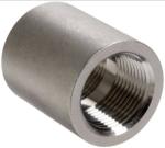 Stainless Steel 304/316 Coupling Female Thread Muffs For Pipe Connection Forged