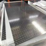 5052 3003 Aluminum Tread Diamond Plate Mill Finish 500mm
