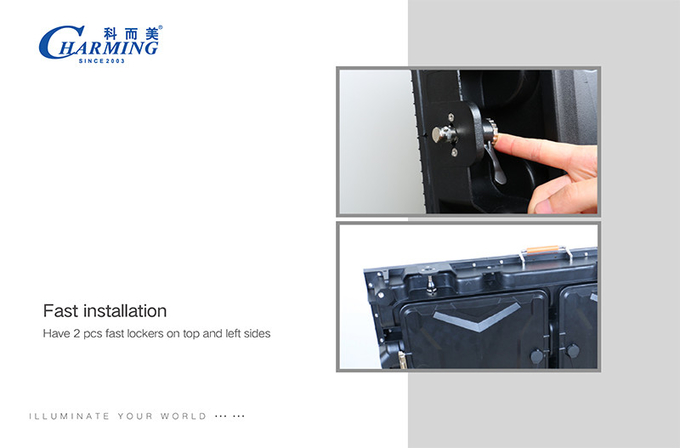 P4/P5/P6.67/P8/P10 PCB Circuit Box Aluminum Alloy 10%～90%RH Outdoor 320*160mm Outdoor Display Screen ≥1920Hz