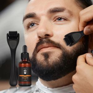 Quality Men's Personal Care Organic Argan Oil For Beard Growth With Roller wholesale